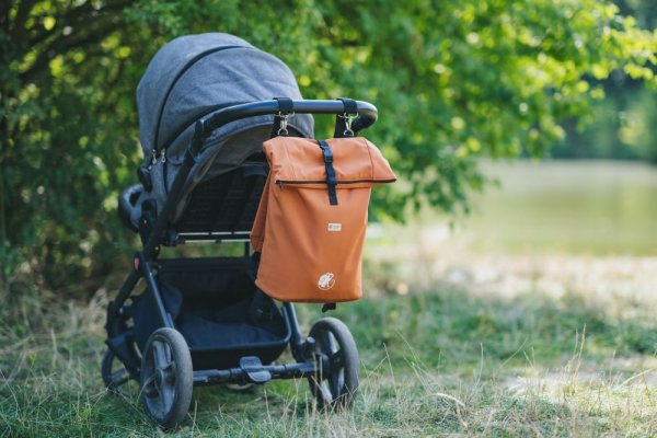 Vgrajen softshell nahrbtnik za nosilko Monkey Mum® Carrie - Medvedja sled