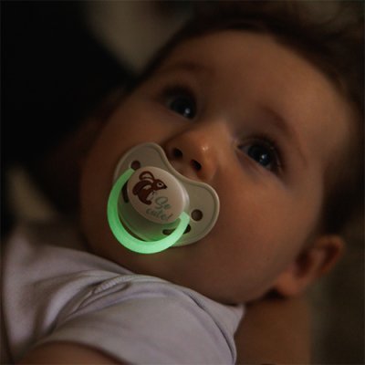 BABYONO Silikon-Schnuller anatomisch 6-18m, 2 Stk.