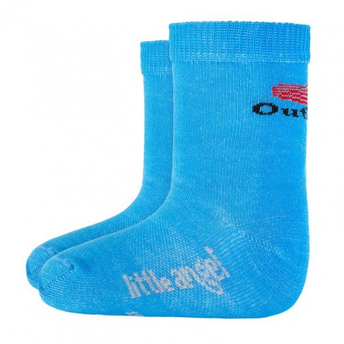 Čarape u stilu anđela - Outlast® - plave
