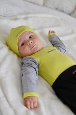 Čiapka šmyk naťahovacia Outlast ® - tm.citrónová