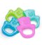 BABYONO Teether cooling bear green