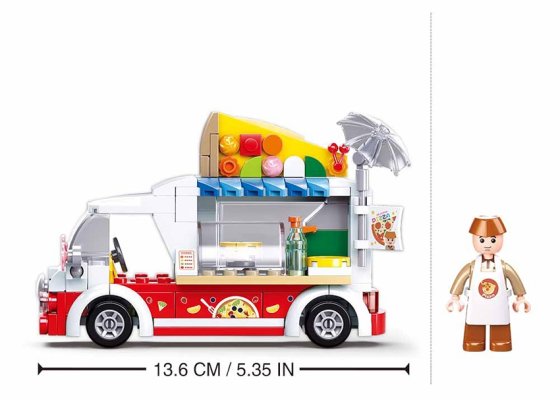 Sluban Girls Dream M38-B0993D Camion à pizza