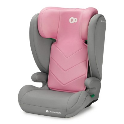 KINDERKRAFT Bilbarnstol i-Spark i-Size 100-150 cm Rosa