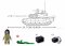 Sluban Power Bricks M38-B7071 R/C ZTZ-99AS Tank télécommandé