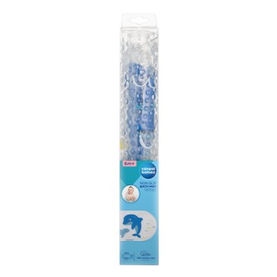 CANPOL BABIES Antypoślizgowa mata do kąpieli Love&Sea blue