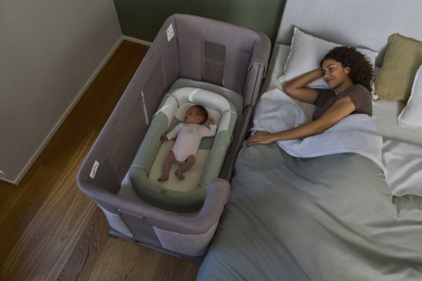 CHICCO Bed Next2Me Forever - Moon Grey
