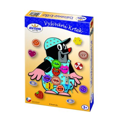 Detoa Stickerei Maulwurf
