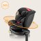 LIONELO Bilbarnstol Navy i-Size (40-150 cm) Black Red