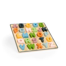 Bigjigs Toys Puzzle de Madeira Letras Grandes - ABC