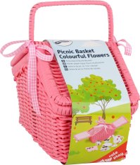 small foot Rosa picknickkorg med servis