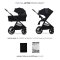 KINDERKRAFT Kombinirani voziček Nea 2 2v1 Midnigth Black