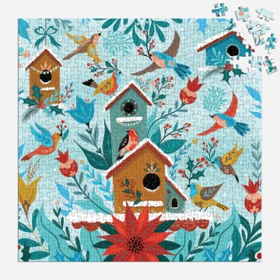 Puzzle Galison Winter Perch 500 elementów