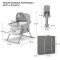 KINDERKRAFT Lit bébé 3 en 1 Lovi Gris
