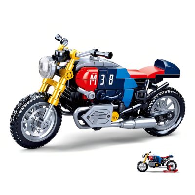 Sluban Model Bricks M38-B0958 Motocykl Café racer