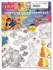 Pexi Servilletas para colorear - Princesas