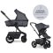 EASYWALKER Kombi-Kinderwagen Harvey⁵ Premium 2in1 Mineral Grey LITE AIR
