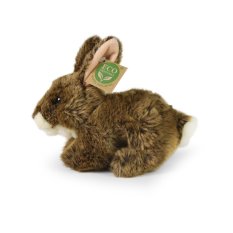 Rappa Conejo de peluche marrón tumbado 17 cm ECO-FRIENDLY