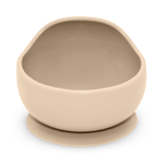 PETITE&MARS Miska silikónová s prísavkou Take&Match Desert Sand 6m+