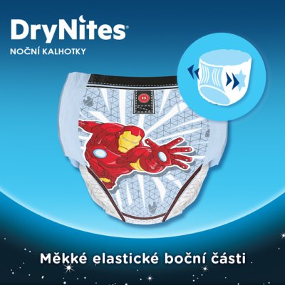 HUGGIES® DryNites Einwegwindelhöschen für Mädchen 4-7 Jahre (17-30 kg) 10 Stk