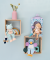 Set cadou Doudou - jucărie de pluș broască cu libelulă 27 cm
