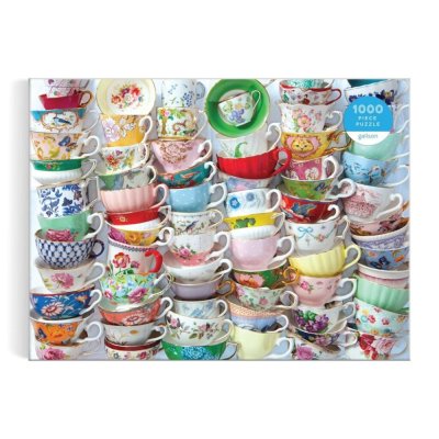 Puzzle Galison Tasses à thé 1000 pièces