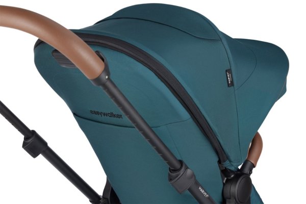 EASYWALKER SET Kinderwagen 4in1 Harvey⁵ Premium Jade Green XXL RWS + CYBEX Aton B2 i-Size