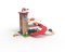 2Kids Toys Garaje de madera con tren