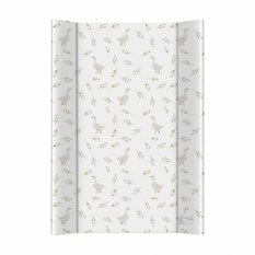 CEBA BABY Podložka přebalovací 2-hranná s pevnou deskou (50x70) Basic Goose
