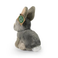 Rappa Pluszowy królik szary siedzący 16 cm ECO-FRIENDLY