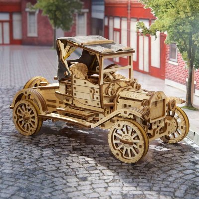 Ugears 3D Holzmechanik Puzzle Historisches Auto UGR-T