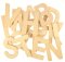 Bigjigs Toys Holz Alphabet Großbuchstaben