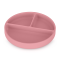 PETITE&MARS Talířek silikonový dělící kulatý Take&Match Dusty Rose 6m+