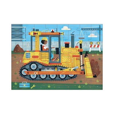 Mudpuppy Puzzle Buldožer 48 dijelova
