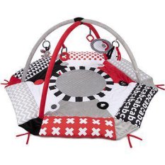 CANPOL BABIES Kontrastowy kocyk do zabawy SENSORY