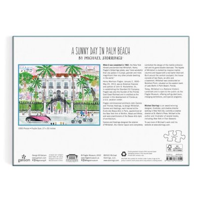 Galison Puzzle Sunčani dan u Palm Beachu 1000 komada