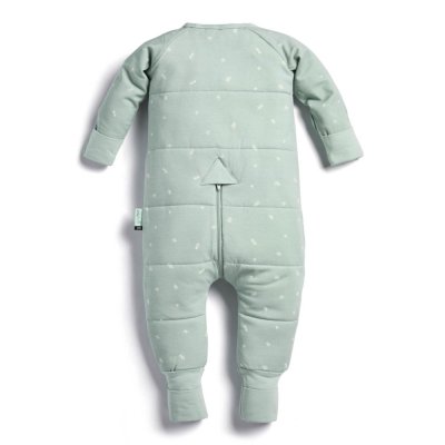 ERGOPOUCH Kombinezon do spania z bawełny organicznej Onesie Sage 12-24 m, 2,5 tog