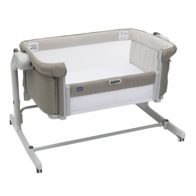 CHICCO Next2Me Magic Evo Kinderbett – Wüstentaupe