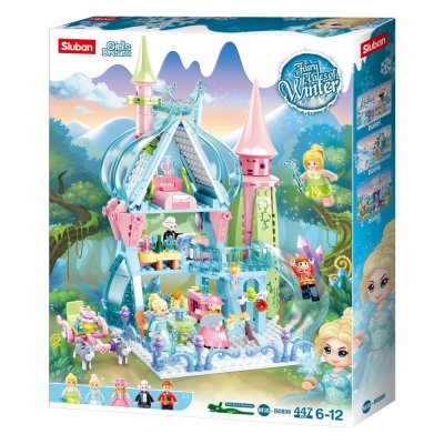 Sluban Fées d'hiver M38-B0898 Château de conte de fées