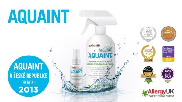 AQUAINT 100% ekologická čistiaca voda 50 ml SK/SK