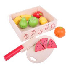 Bigjigs Toys Schneideobst in Kiste