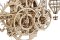 Ugears 3D lesene mehanske sestavljanke Stenska ura Aero