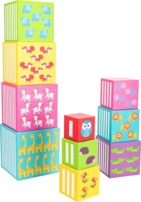 small foot Torre in legno con animali