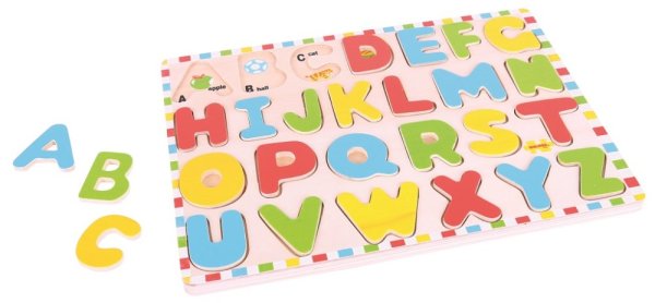 Bigjigs Toys Englisches Alphabet mit Bildern