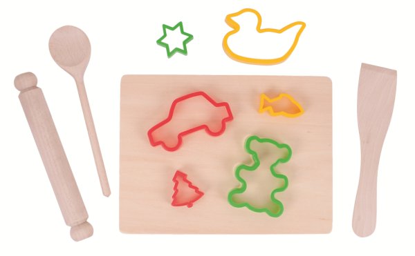 Bigjigs Toys Backset mit Ausstechern