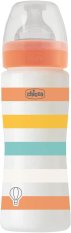 CHICCO Biberon Bien-être silicone 330 ml uni