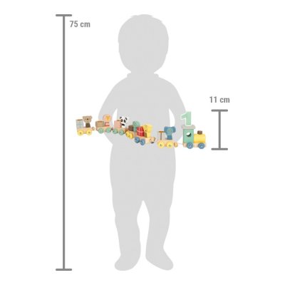 small foot Houten Verjaardagstrein met Dieren