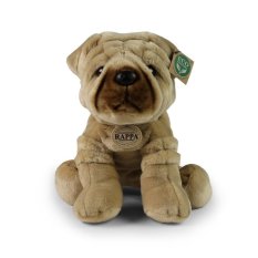 Rappa Cão de peluche Sharpei 30 cm ECO-FRIENDLY