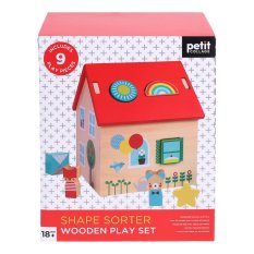 Petit Collage Vstavljanka Hiška z živalmi