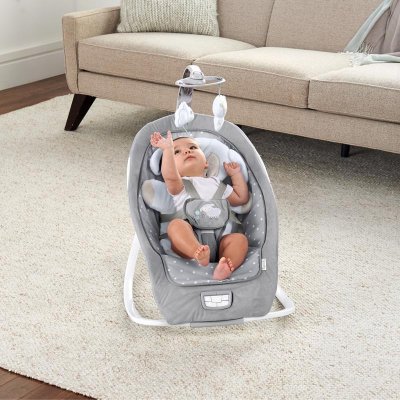 INGENUITY Swing vibrando com a melodia Cuddle Lamb 0m+ até 18 kg, 2019