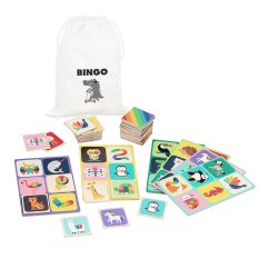 Vilac Holz Bingo Regenbogen Tiere